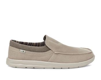 Sanuk Hi Bro Lite Hemp Slip On Sidewalk Surfers Herr Beige | Sverige 405BEX